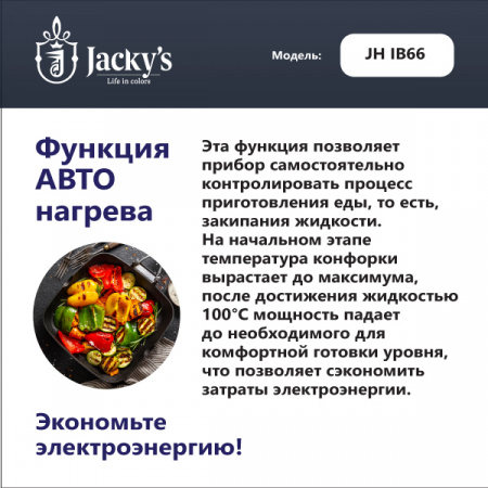 Варочная поверхность Индукционная варочная поверхность Jacky's JH IB66